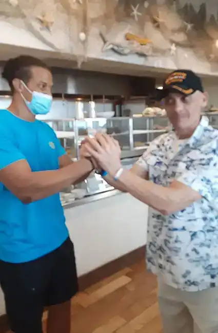 Little Dannys Books CEO David Haave Promiting College with new friends and brother Deerfield Beach Florida -- David Haave